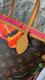 Louis Vuitton Stephen Sprouse Roses Neverfull MM - Image 4