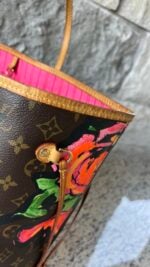 Louis Vuitton Stephen Sprouse Roses Neverfull MM - Image 5