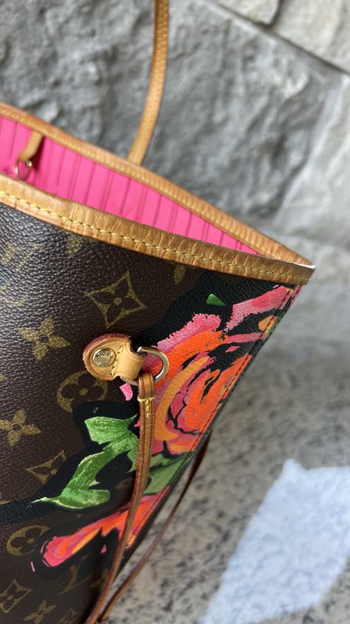 Louis Vuitton Stephen Sprouse Roses Neverfull MM - LVLENKA Luxury