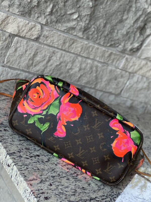 Louis Vuitton Stephen Sprouse Roses Neverfull MM - Image 18