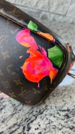 Louis Vuitton Stephen Sprouse Roses Neverfull MM - Image 20