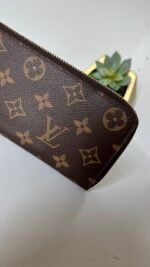 Louis Vuitton Clemence Wallet Monogram Fuchsia - Image 3