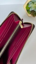 Louis Vuitton Clemence Wallet Monogram Fuchsia - Image 9