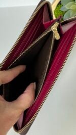 Louis Vuitton Clemence Wallet Monogram Fuchsia - Image 12