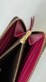 Louis Vuitton Clemence Wallet Monogram Fuchsia - Image 13