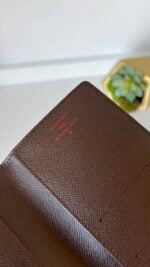 Louis Vuitton Damier Ebene Pocket Agenda Cover - Image 6