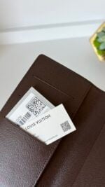Louis Vuitton Damier Ebene Pocket Agenda Cover - Image 8