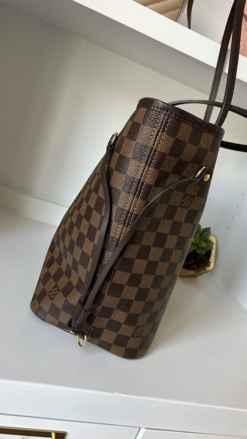 Louis Vuitton Neverfull MM Damier Ebene Rose Ballerine - Image 2