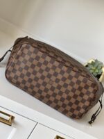 Louis Vuitton Neverfull MM Damier Ebene Rose Ballerine - Image 6