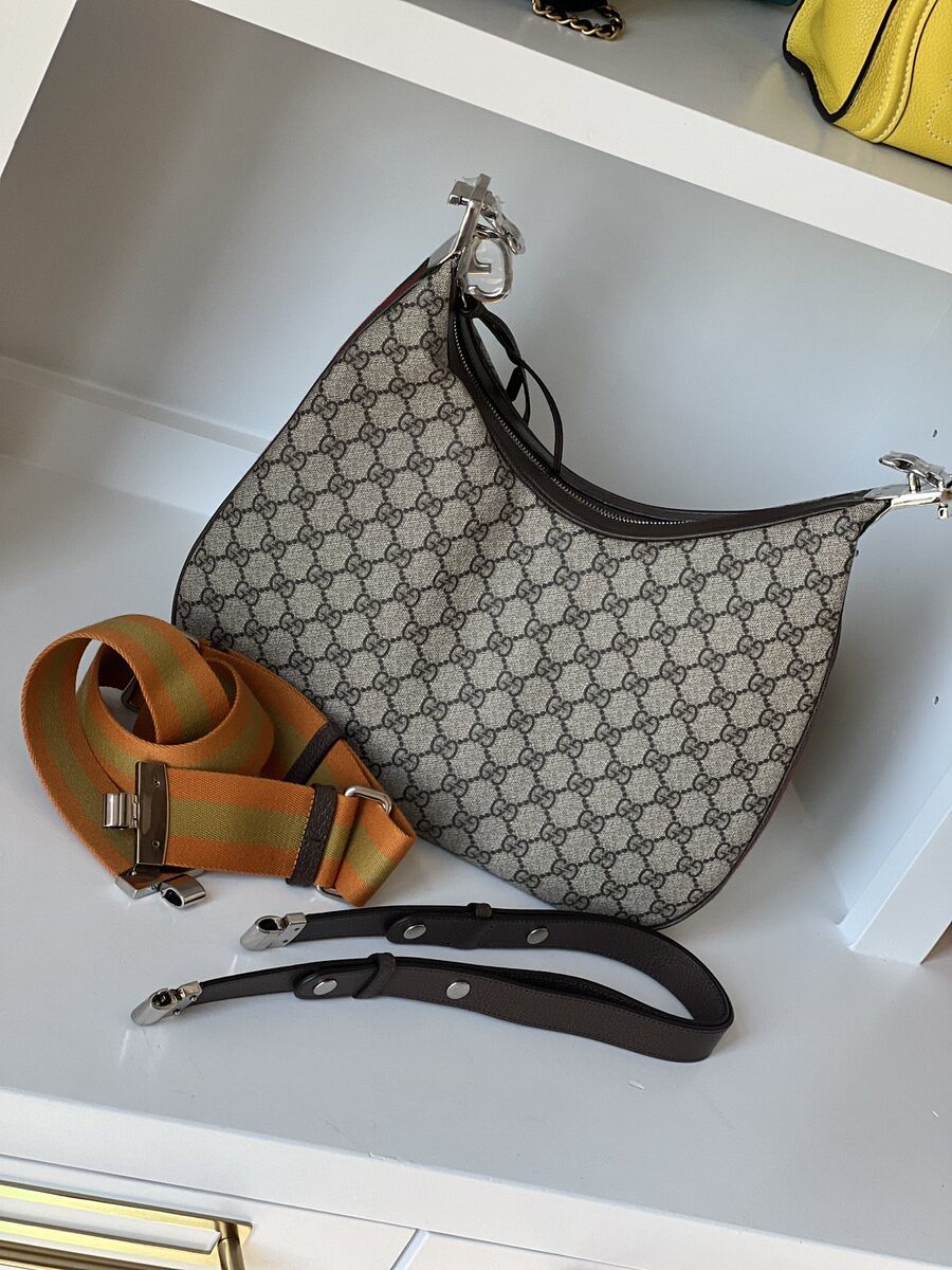 IMG_0323 Gucci Attache Medium Shoulder/Crossbody Bag - Image 1
