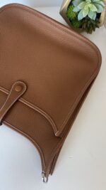 Hermes Evelyne PM Brown Gold Silver Hardware - Image 8