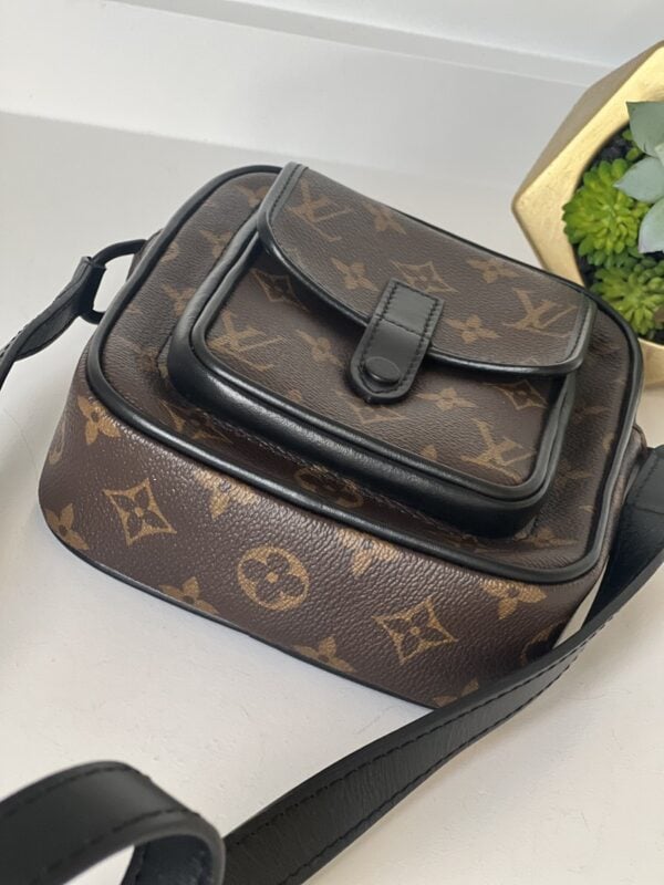 Louis Vuitton Monogram Macassar Christopher Wearable Wallet - Image 5