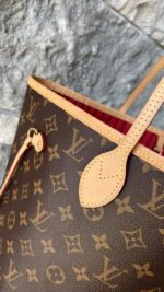 Louis Vuitton Neverfull MM With Pouch Monogram Cerise - Image 3