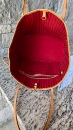 Louis Vuitton Neverfull MM With Pouch Monogram Cerise - Image 19