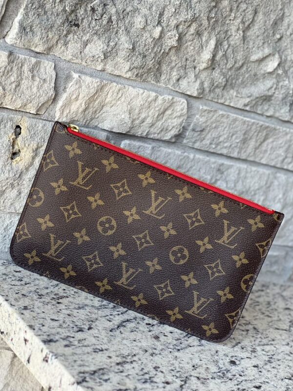 Louis Vuitton Neverfull MM With Pouch Monogram Cerise - Image 24