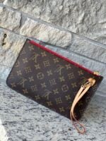 Louis Vuitton Neverfull MM With Pouch Monogram Cerise - Image 26