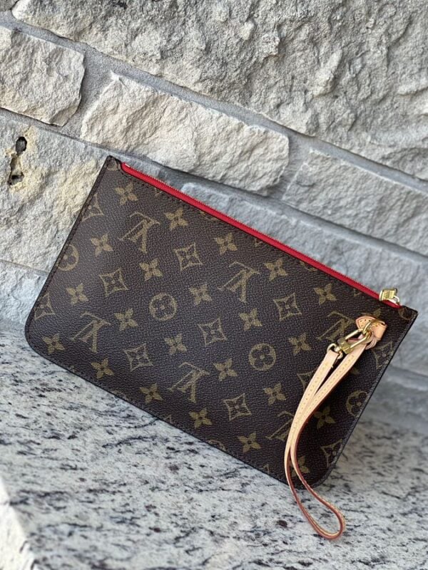 Louis Vuitton Neverfull MM With Pouch Monogram Cerise - Image 26