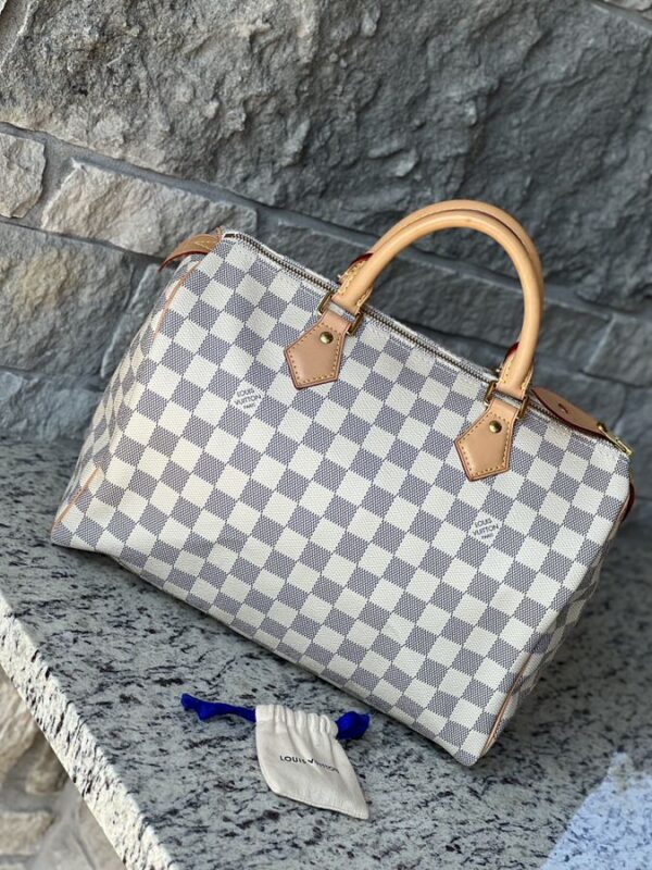 Louis Vuitton Speedy 30 Damier Azur - Image 2