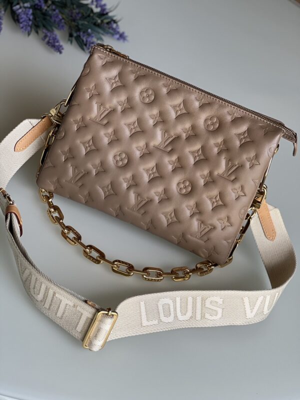 IMG_5406-1 Louis Vuitton Coussin PM Taupe - Image 1