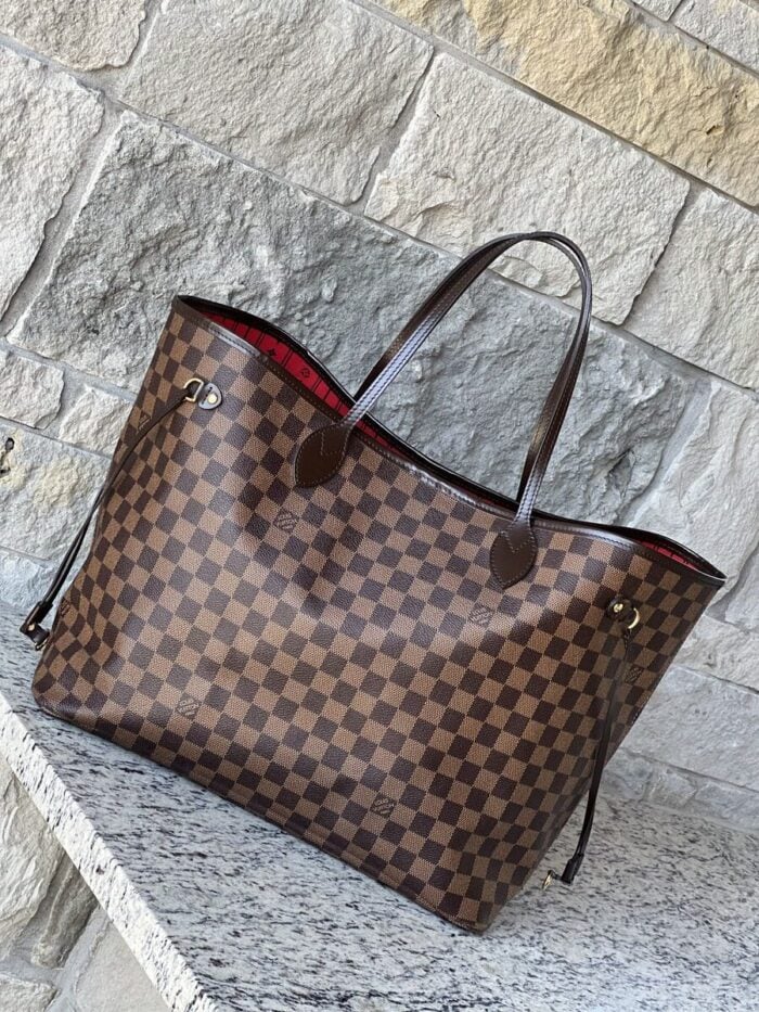 IMG_7661 Louis Vuitton Neverfull GM Damier Ebene - Image 1