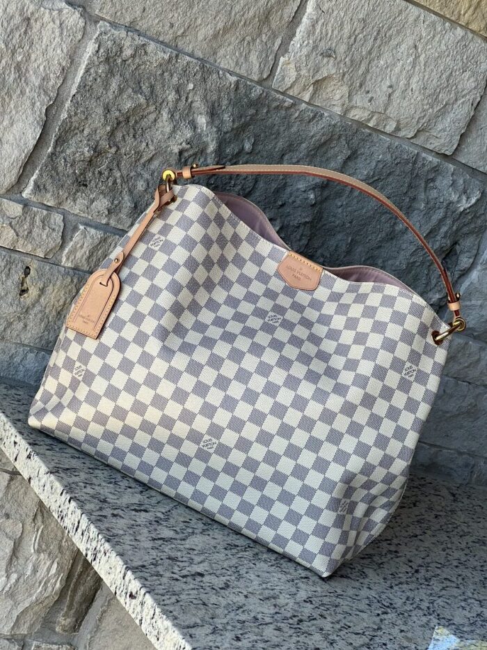 Louis Vuitton Graceful MM Damier Azur - Image 1