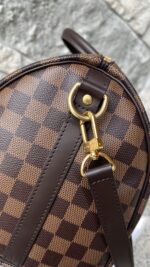 Louis Vuitton Speedy 30 Bandouliere Damier Ebene - Image 4