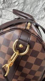 Louis Vuitton Speedy 30 Bandouliere Damier Ebene - Image 8