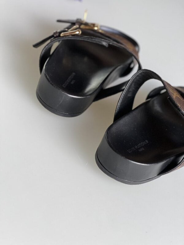 Louis Vuitton Monogram Slides - Image 6