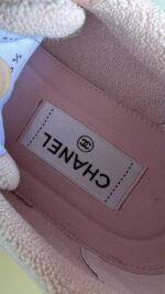 Chanel Pink Trainer Sneakers - Image 8