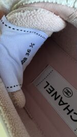 Chanel Pink Trainer Sneakers - Image 9