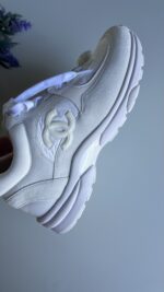 Chanel White Sneakers - Image 7