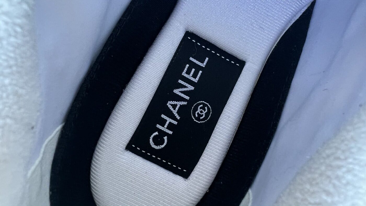 Chanel White Sneakers - Image 10