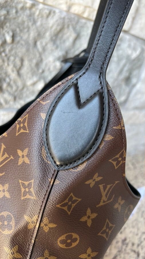 Louis Vuitton Flower Hobo Monogram Canvas Shoulder Bag