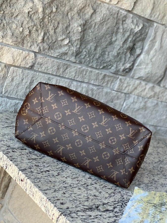 Louis Vuitton Flower Hobo Noir Canvas