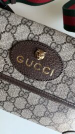 Gucci GG Supreme Monogram Neo Vintage Web Belt Bag Brown - Image 2