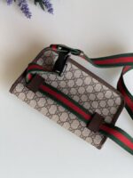 Gucci GG Supreme Monogram Neo Vintage Web Belt Bag Brown - Image 3