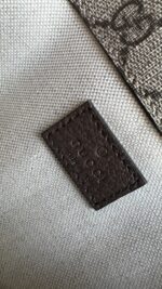 Gucci GG Supreme Monogram Neo Vintage Web Belt Bag Brown - Image 7