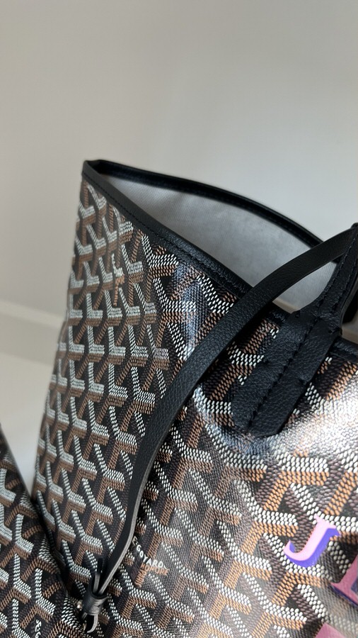 Goyard St Louis PM Black - LVLENKA Luxury Consignment