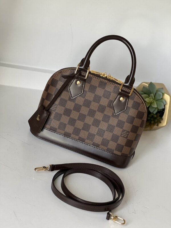 IMG_1320 Louis Vuitton Alma BB Damier Ebene - Image 1