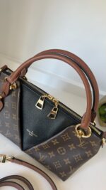Louis Vuitton V Tote BB Monogram Black - Image 4
