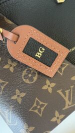 Louis Vuitton V Tote BB Monogram Black - Image 11