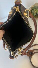 Louis Vuitton V Tote BB Monogram Black - Image 12