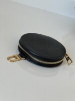 Louis Vuitton Round Zippy Coin Purse Black - Image 3