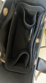 Chanel Caviar Small Studded Deauville Tote Black - Image 12