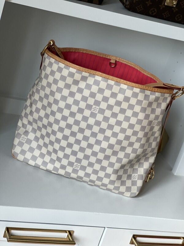 Louis Vuitton Delightful MM Damier Azur Pink - Image 5