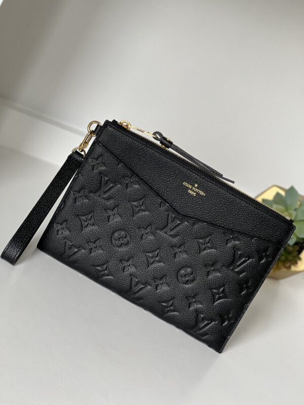 Louis Vuitton Melanie Pouch Empreinte Noir - LVLENKA Luxury Consignment