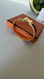 Hermes Enamel Narrow Clic Clac H Bracelet PM Black - Image 3