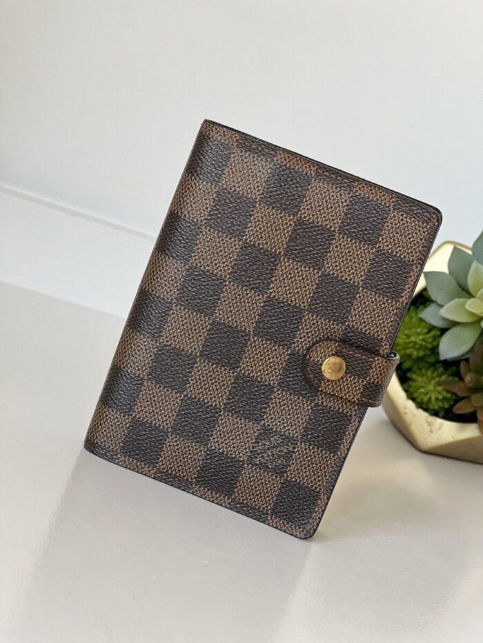 IMG_4058 Louis Vuitton Agenda PM Damier Ebene - Image 1