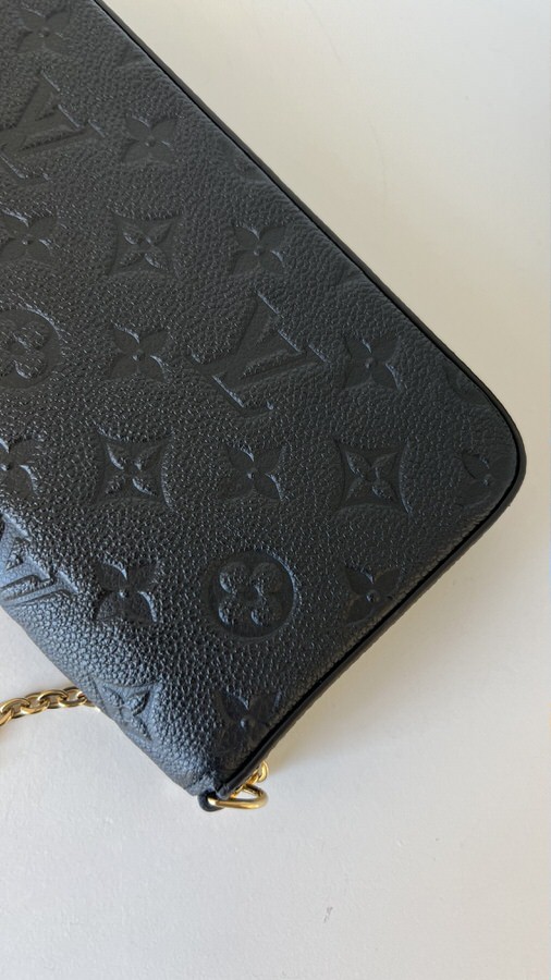 Louis Vuitton Pochette Felicie Empreinte Noir - LVLENKA Luxury Consignment