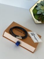 Louis Vuitton Keep It Double Leather Bracelet